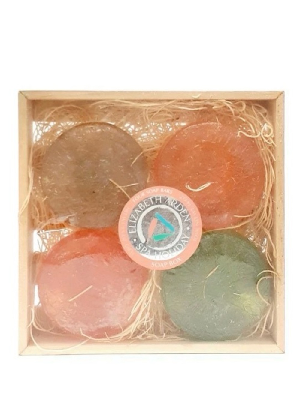Elizabeth Arden🥰4-Spa Holiday Glycerin Sealed Bar Soaps 4 x 3.5 oz. / NIP